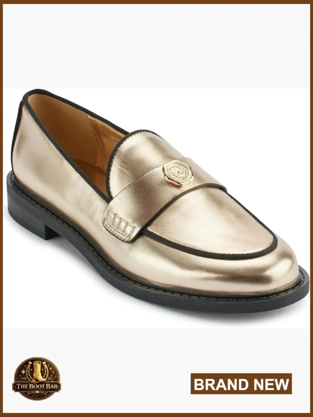 Women's Loafers Flat Slip-On Pull-On Studded Casual